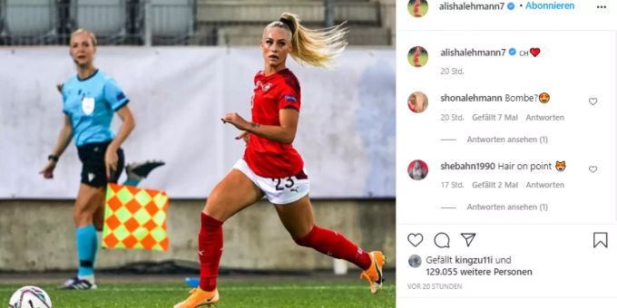 Alisha Lehmann: «Ich verdiene mit Instagram mehr als mit ...