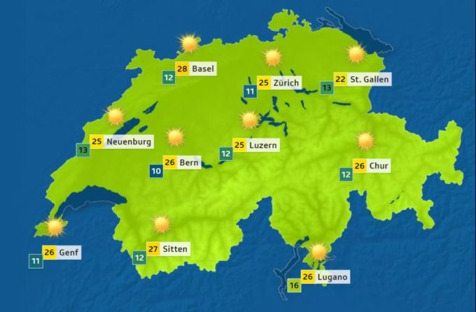 Wetter in der Schweiz: Der Spätsommer kommt nochmals in Fahrt