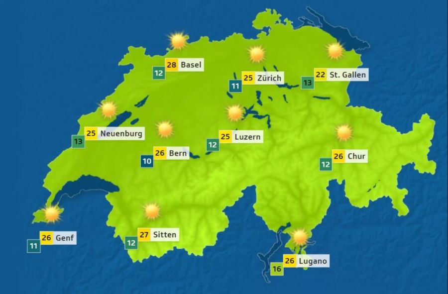 Wetter schweiz