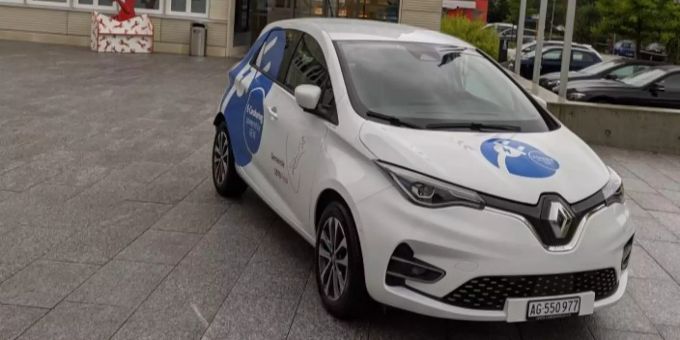 Elektrofahrzeug für die Gemeindeverwaltung Frick. Elektrofahrzeug für die Gemeindeverwaltung Frick