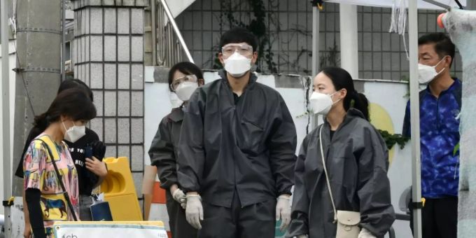 1784 Fälle - Neuer Rekord bei täglichen Corona-Infektionen in Südkorea