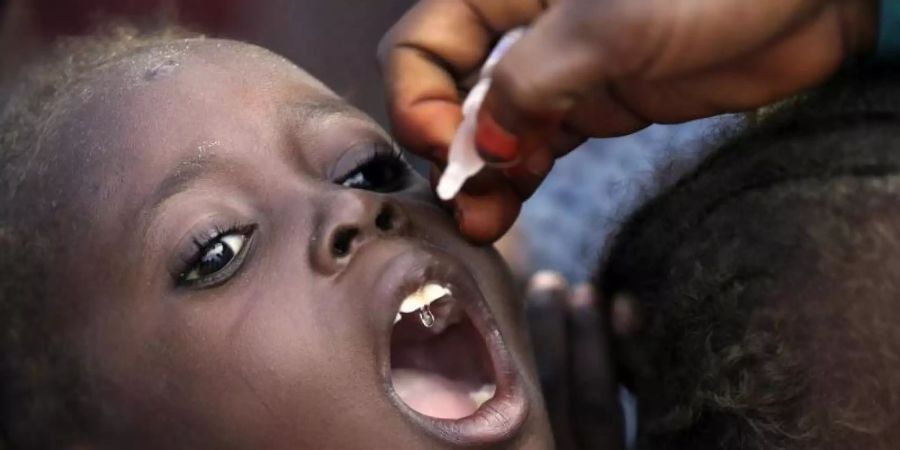 Nach jahrzehntelangem Kampf ist Afrika frei von wildem Polio. Foto: Sunday Alamba/AP/dpa