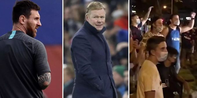 Fans sind wütend - Barça-Coach soll Grund für Messis Wechselwunsch sein