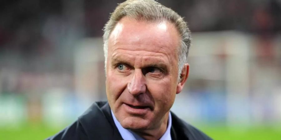 Ist nicht der Spitzenverdiener beim FC Bayern München: Karl-Heinz Rummenigge, Vorstandsvorsitzender. Foto: Tobias Hase/dpa