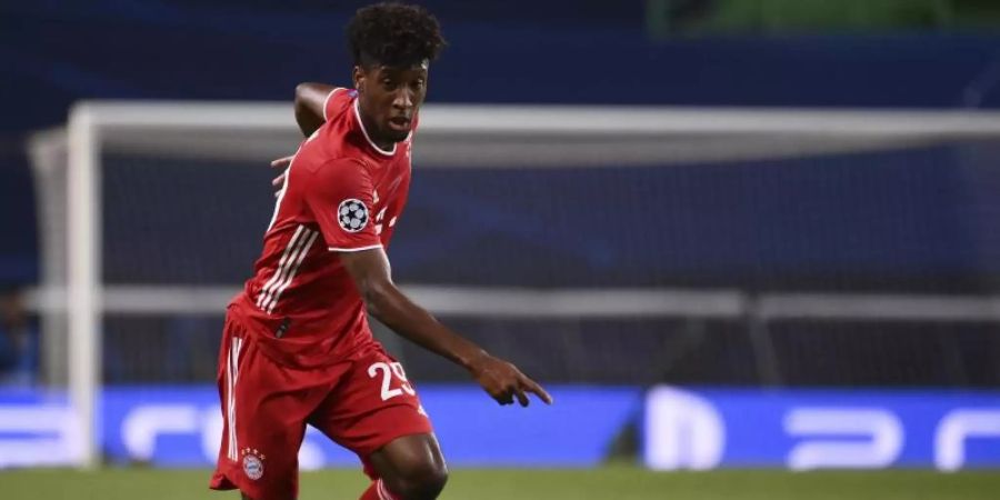 Kingsley Coman hat früher für Paris Saint-Germain gespielt. Foto: Franck Fife/pool AFP via AP/dpa