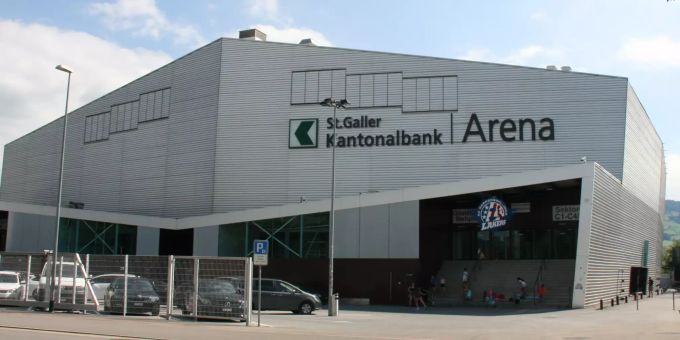 Die SGKB-Arena in Rapperswil-Jona. Die SGKB-Arena in Rapperswil-Jona.