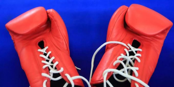Box-Handschuhe (Symbolbild) Foto: Jens Wolf/dpa-Zentralbild/dpa Box-Handschuhe