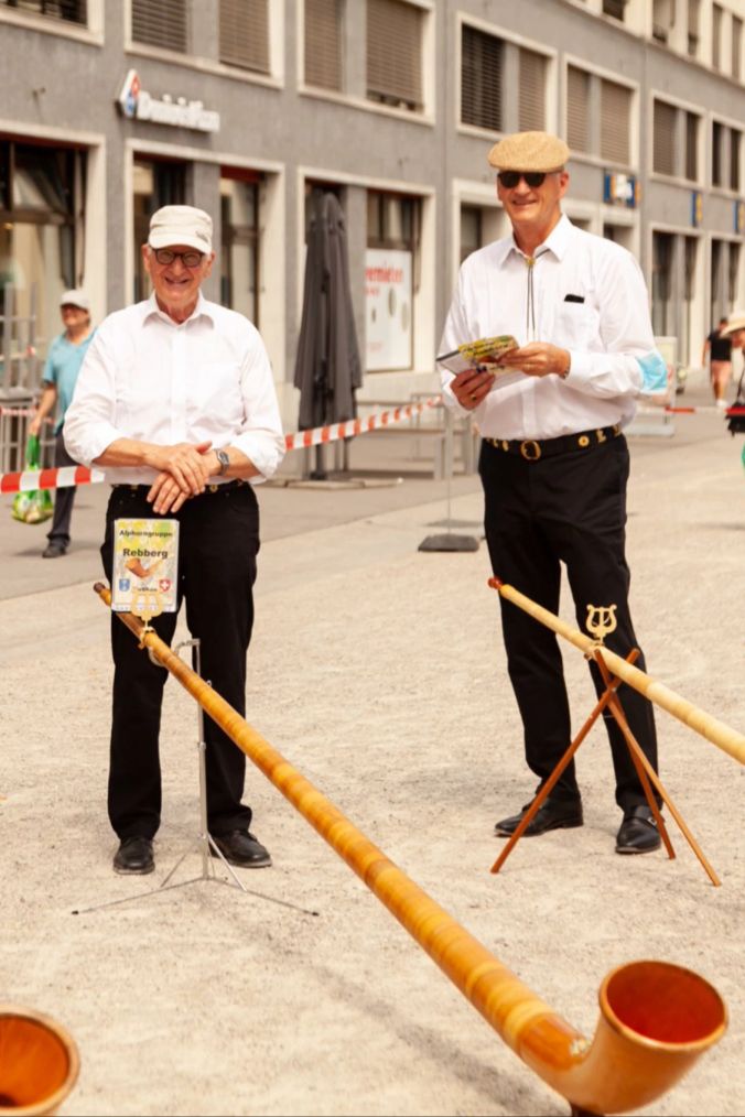 Die Alphorngruppe Rebberg