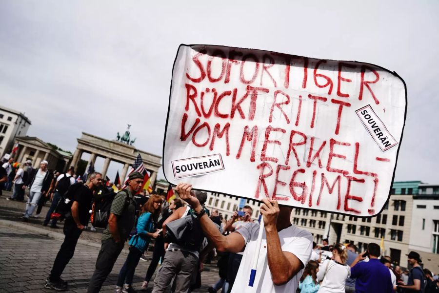 Protest gegen Corona-Massnahmen Berlin