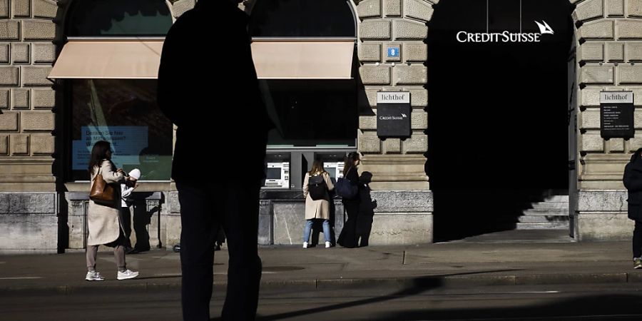 Der Finanzplatz bleibt wichtig für die Schweiz: Credit Suisse am Zürcher Paradeplatz (Symbolbild).