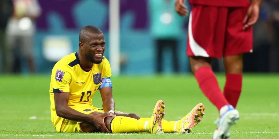 Hat sich beim WM-Auftakt gegen Katar verletzt: Ecuadors Énner Valencia.