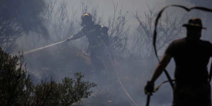 An der griechisch-bulgarischen Grenze wütet ein Brand. (Archiv)