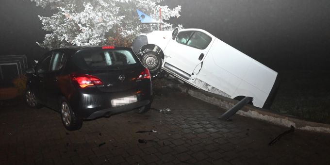 Kirchberg SG: 52-Jähriger verursacht unter Alkoholeinfluss Unfall. Kirchberg SG Unfall