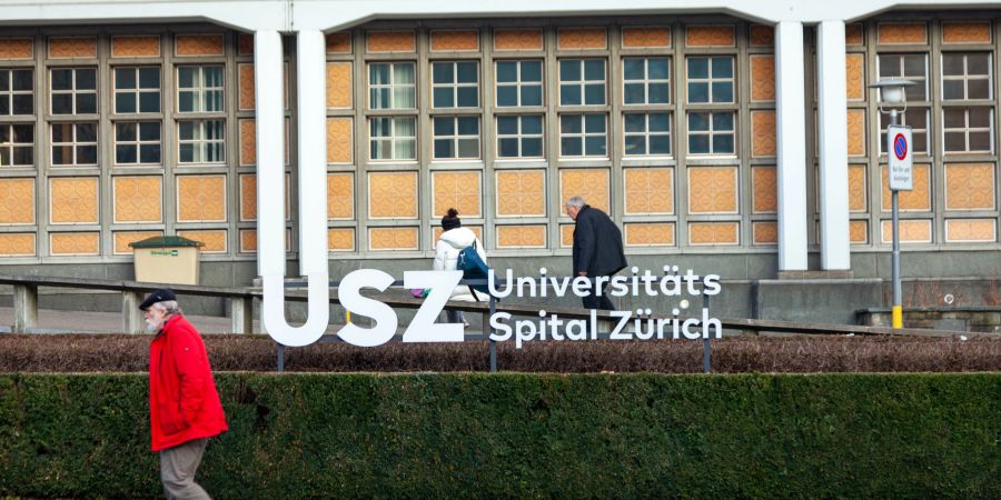 Das Universitätsspital Zürich.