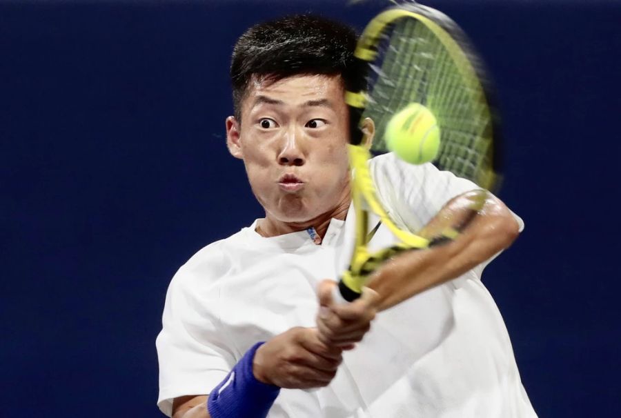 Das gleiche gilt für die taiwanesische Tennis-Hoffnung Tseng Chun-hsin (21).