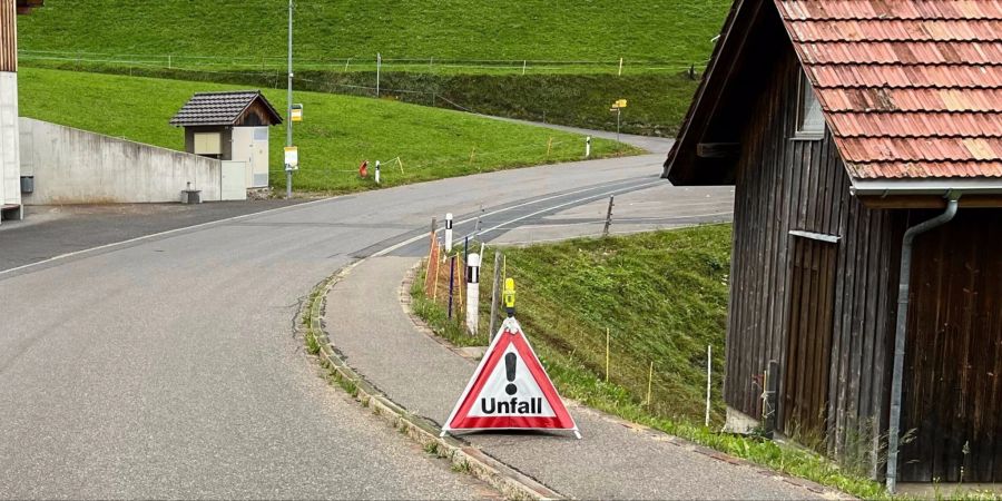 Goldingen: Beim Ausweichen gestürzt