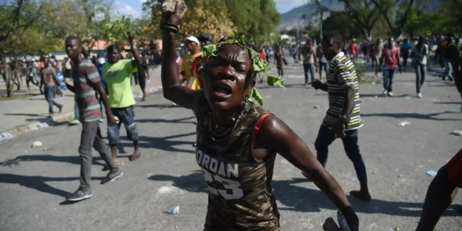 Gewaltsame Proteste in Port-au-Prince