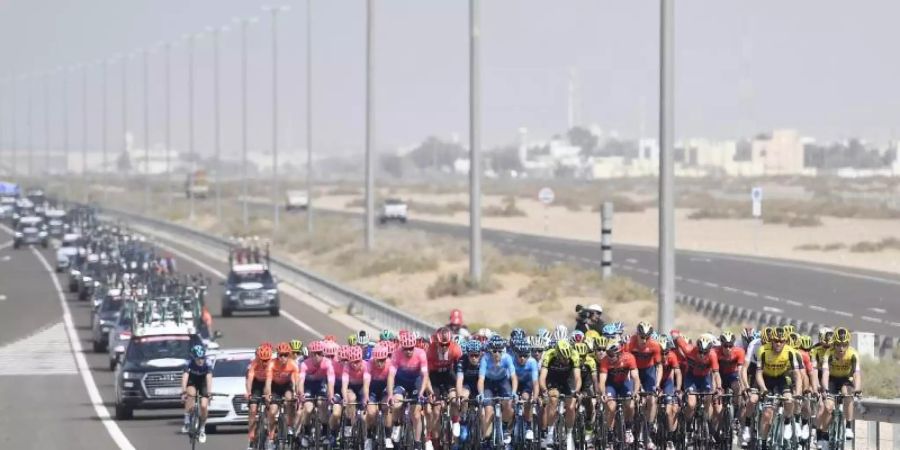 Die UAE-Tour führt durch die Vereinigten Arabischen Emirate. Foto: Fabio Ferrari/LaPresse/Lapresse via ZUMA Press