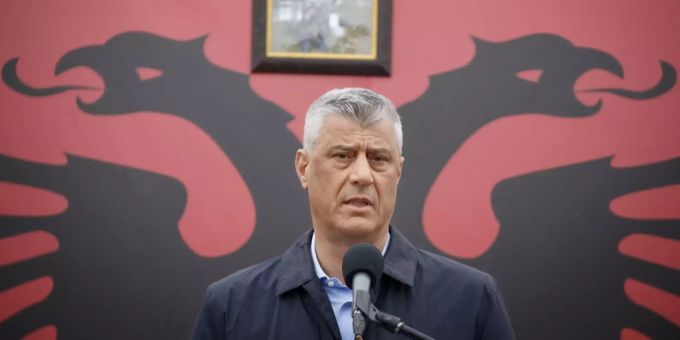 Kosovo-Präsident Hashim Thaci ist gegen einen Gebietstausch mit Belgrad. Kosovo Belgrad