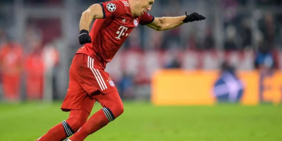 Muss sich weiter gedulden: Bayern-Star Arjen Robben. Foto: Matthias Balk