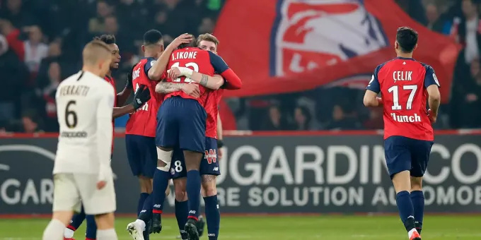 Osc Lille Verhindert Mit Kantersieg Meisterfeier Fur Psg