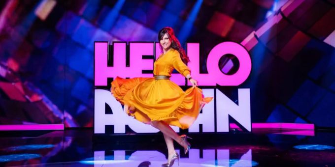 Viola Tami moderiert heute Abend «Hello Again». Die Sendung übernimmt sie von Ehemann Roman Kilchsperger. viola tami srf