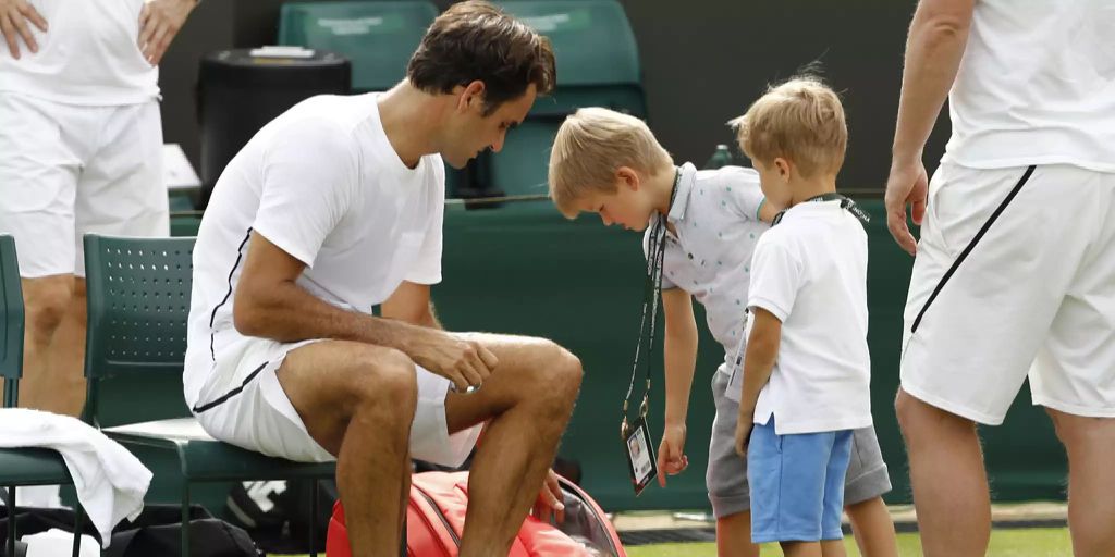 Roger Federer spricht über seine Kinder und ein Karriere-Ende