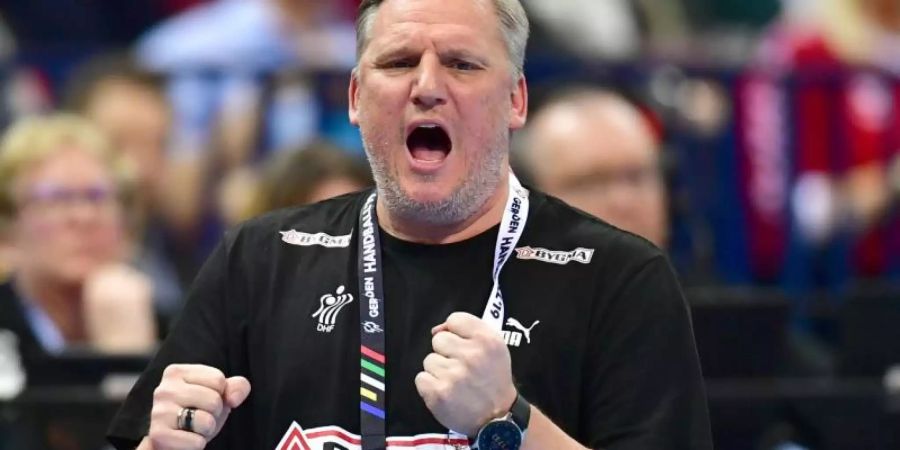 Nikolaj B. Jacobsen hat seinen Vertrag als Trainer des dänischen Handballnationalteams verlängert. Foto: Soeren Stache/dpa