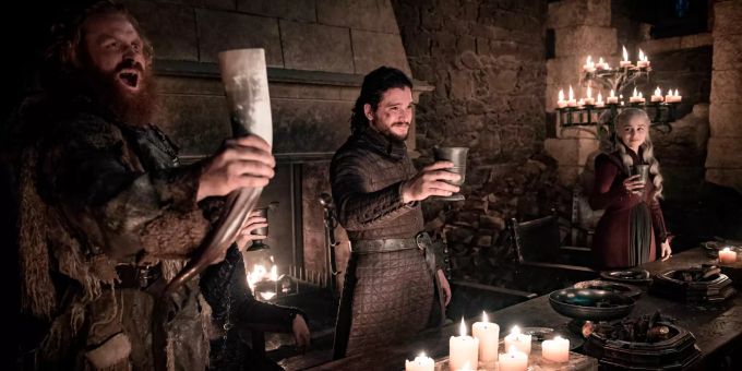 Ein Tost auf das Ende von «Game of Thrones». Game of Thrones