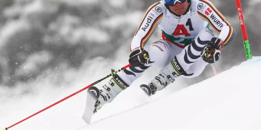 Alexander Schmid rutschte in Soldeu auf dem Innenski weg. Foto (Archiv): Gabriele Facciotti/AP Foto: Gabriele Facciotti