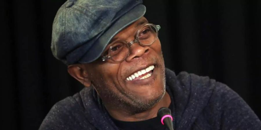 Samuel L. Jackson fühlt sich in Form. Foto: Luong Thai Linh/EPA