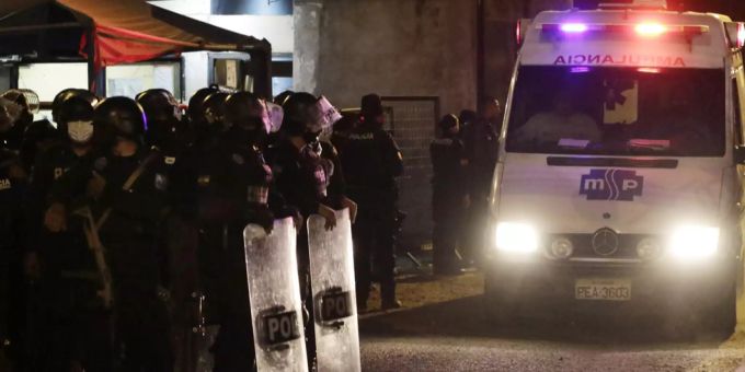 Die Spezialkräfte der Polizei in Ecuador. (Symbolbild) ecuador