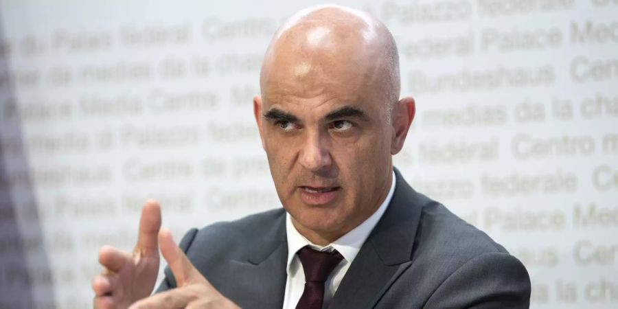 Bundesrat Alain Berset