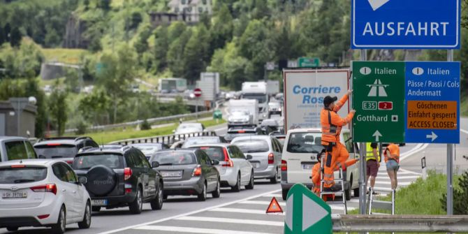 stau gotthard