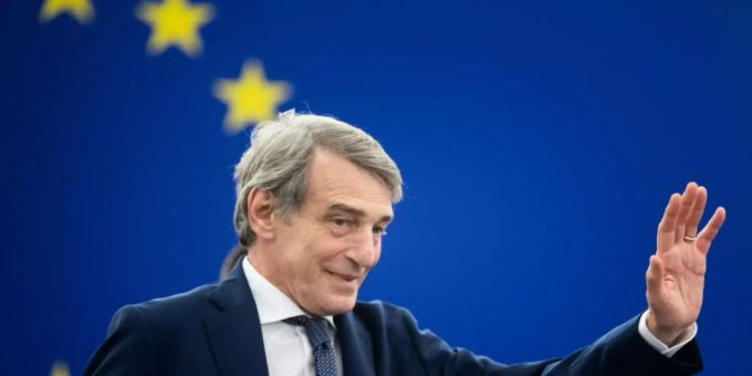 Europaparlaments-Präsident Sassoli Europaparlaments-Präsident Sassoli