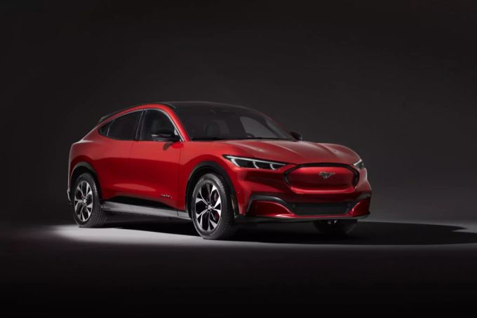 Das Ford Elektro-Auto, Mustang Mach-E. Ford