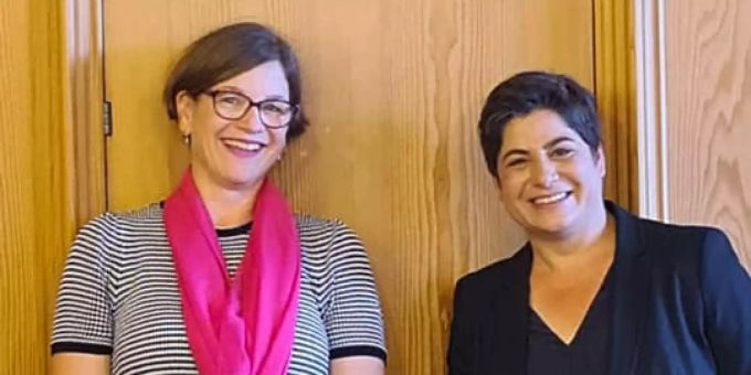 Franziska Graf und Silvia Dell Aquila.