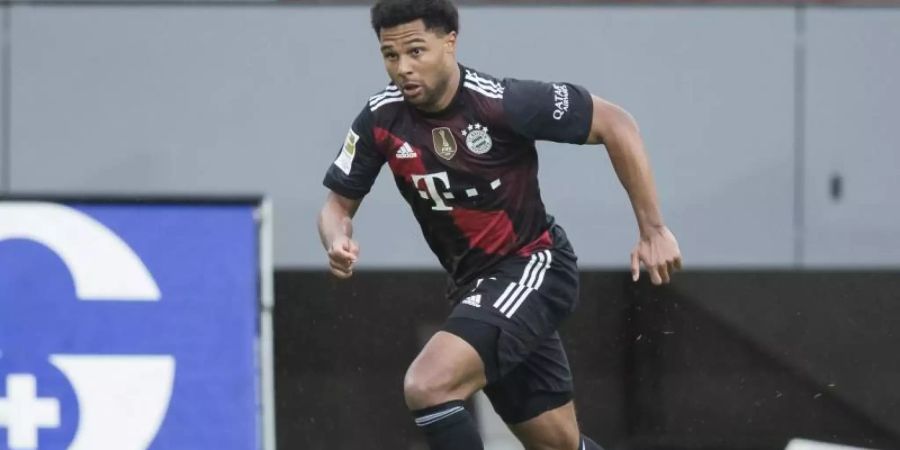 Findet in seiner Heimat nahe Stuttgart immer zur Ruhe: Bayerns Serge Gnabry. Foto: Tom Weller/dpa