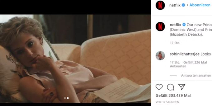 Elizabeth Debicki als Prinzessin Diana. diana, princess of wales