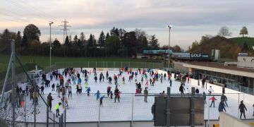 Eisbahn im November 2019