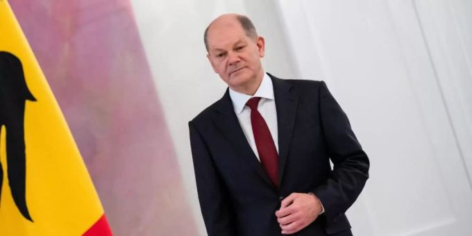Zurückhaltend in der Frage eines möglichen politischen Boykotts der Winterspiele in Peking: Der neue Bundeskanzler Olaf Scholz. Foto: Bernd Von Jutrczenka/dpa olaf scholz