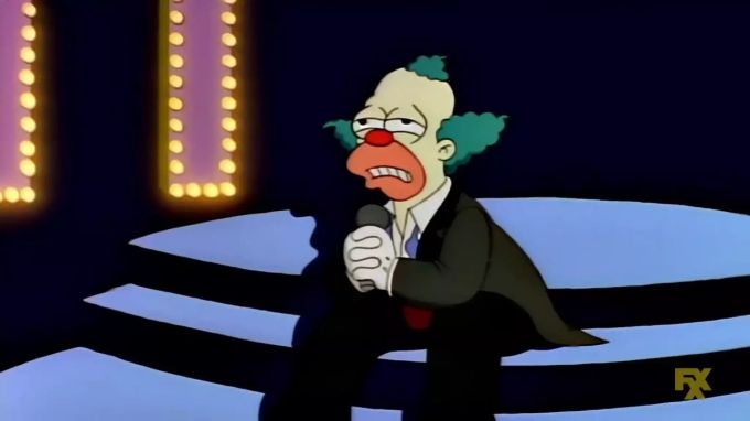 Krusty, der Clown, ist eine Figur aus den «Simpsons». simpsons