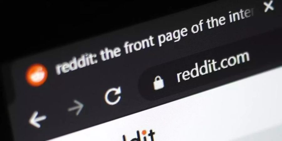 Startseite von Reddit. Die Online-Plattform Reddit bereitet einen Börsengang vor. Foto: Tim Goode/PA Wire/dpa