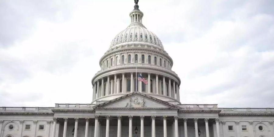 Das US-Kapitol in Washington, Sitz von Repräsentantenhaus und Senat. Foto: Anna Moneymaker/Pool Getty Images North America/AP/dpa