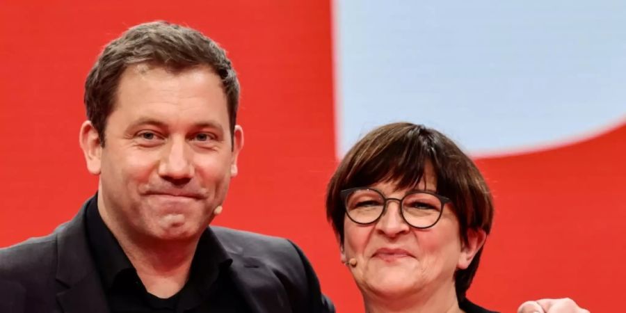 Saskia Esken und Lars Klingbeil