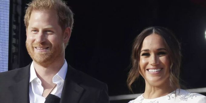 Prinz Harry und Herzogin Meghan bei einem gemeinsamen Auftritt. Meghan Markle