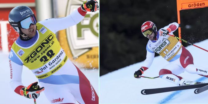 Feuz wird Fünfter - Hintermann fährt in Gröden sensationell aufs Podest