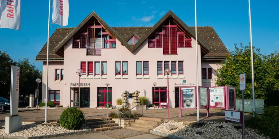 Gemeindeverwaltung in Safenwil.