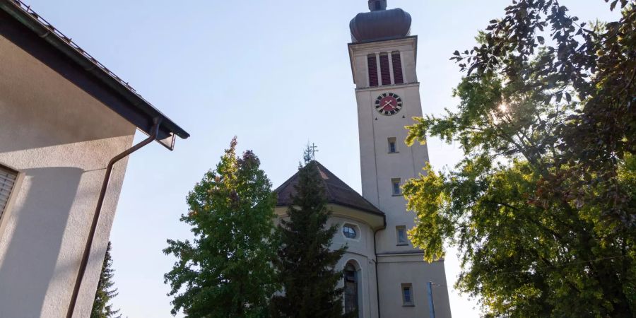 Die reformierte Kirche in Au (SG).