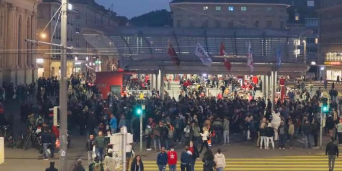 Coronavirus Demonstranten Bern